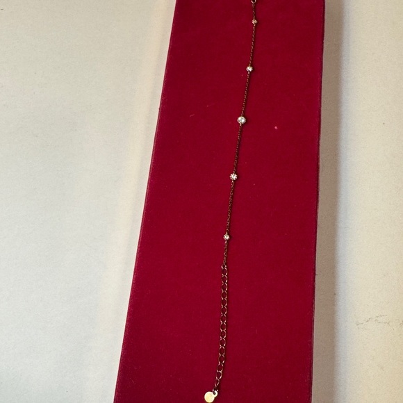 ETE Delicate Gold and Brown Bracelet 925 S - Picture 10 of 12